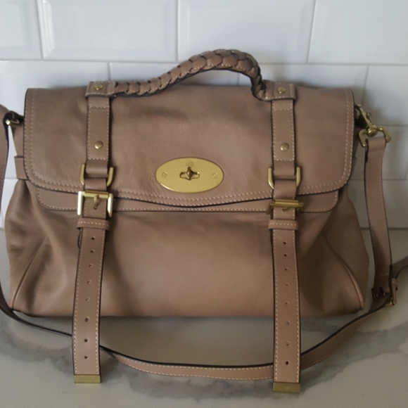Mulberry Handbags - ❤MULBERRY Alexa Leather Satchel, Classic style